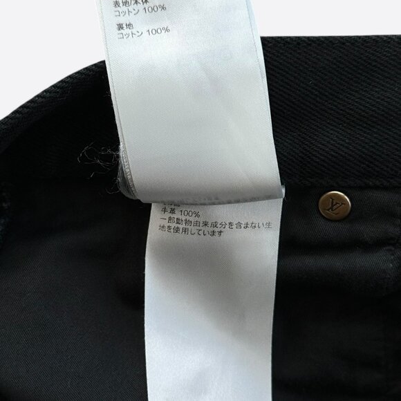 Louis Vuitton Black Monogram Carpenter Pants - Picture 6 of 8